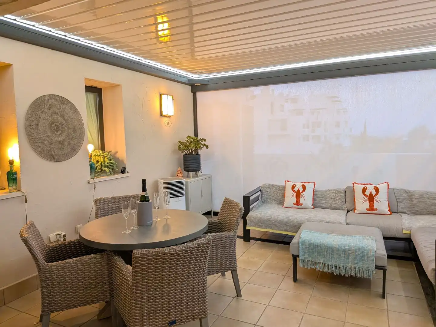 Terrasse von Wohnung zum Verkauf in  Murcia Capital mit Klimaanlage, Terrasse und Schwimmbad