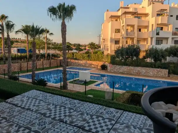Schwimmbecken von Wohnung zum Verkauf in  Murcia Capital mit Klimaanlage, Terrasse und Schwimmbad