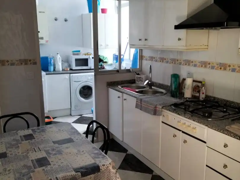 Flat for rent in Calle Zahara de la Sierra, Centro Kitchen of Flat for rent in Puerto Real with Air Conditioner, Terrace and Furnished