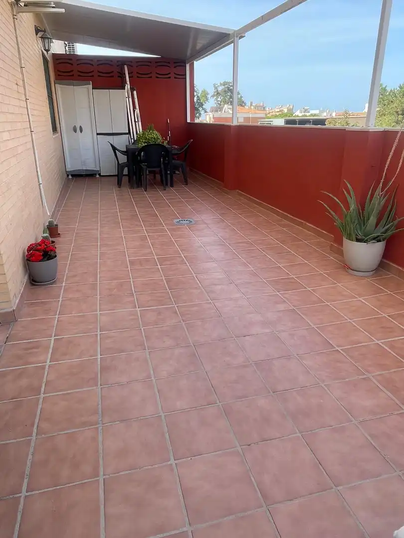 Flat for sale in Camino Viejo de Vélez, 42, Torre de Benagalbón Terrace of Flat for sale in Rincón de la Victoria with Air Conditioner, Terrace and Swimming Pool