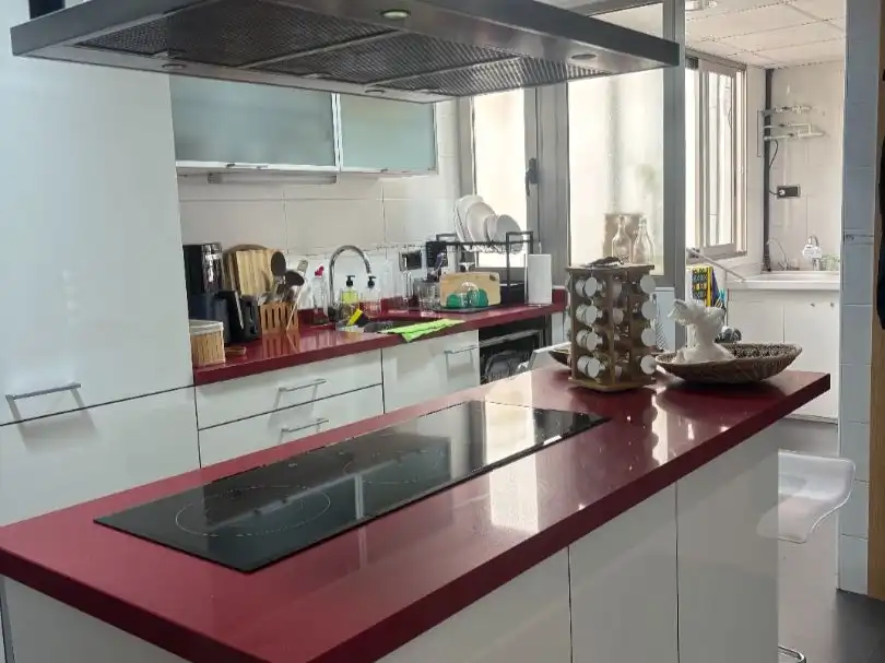 Wohnung zur Miete in Carrer Passeig del Parc, 1, Almussafes Küche von Wohnung zur Miete in Almussafes mit Klimaanlage, Heizung und Terrasse