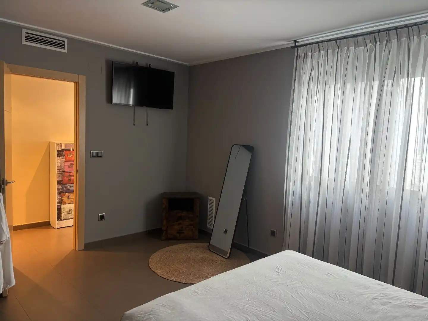 Wohnung zur Miete in Carrer Passeig del Parc, 1, Almussafes Schlafzimmer von Wohnung zur Miete in Almussafes mit Klimaanlage, Heizung und Terrasse