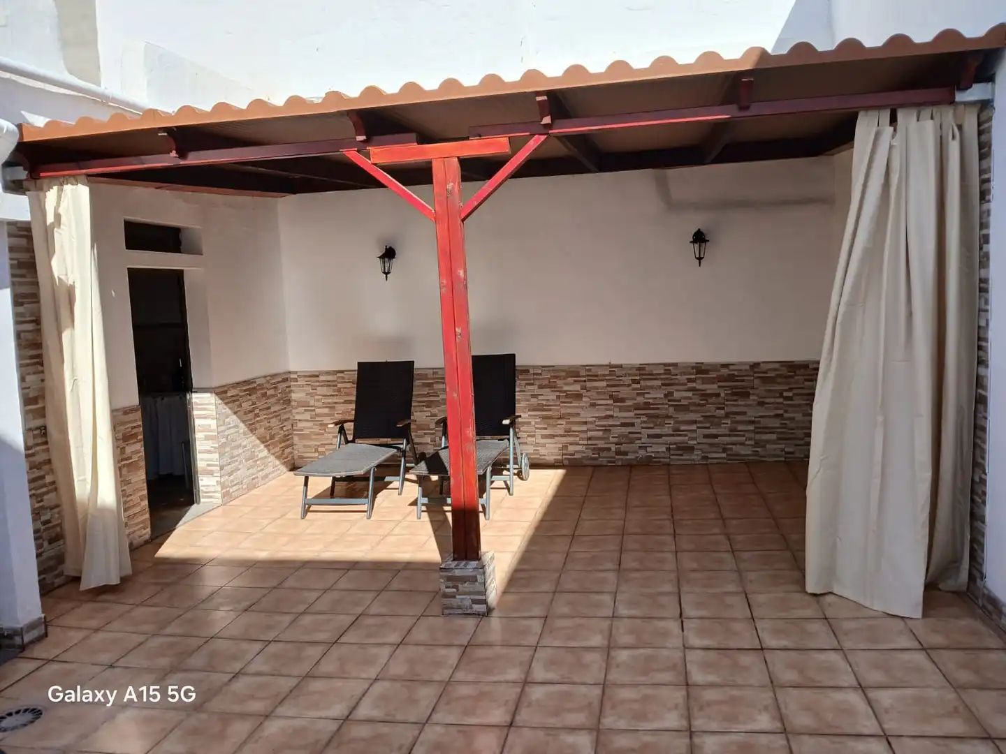 Terrace of Detached homes for rent in Santa Lucía de Tirajana  with Air Conditioner, Parquet flooring and Furnished