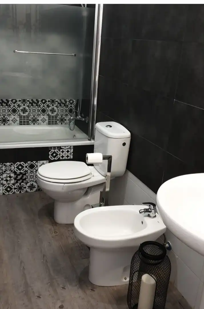 Flat for sale in Calle Varadero, 19, El Tablero Bathroom of Flat for sale in San Bartolomé de Tirajana with Air Conditioner and Parquet flooring