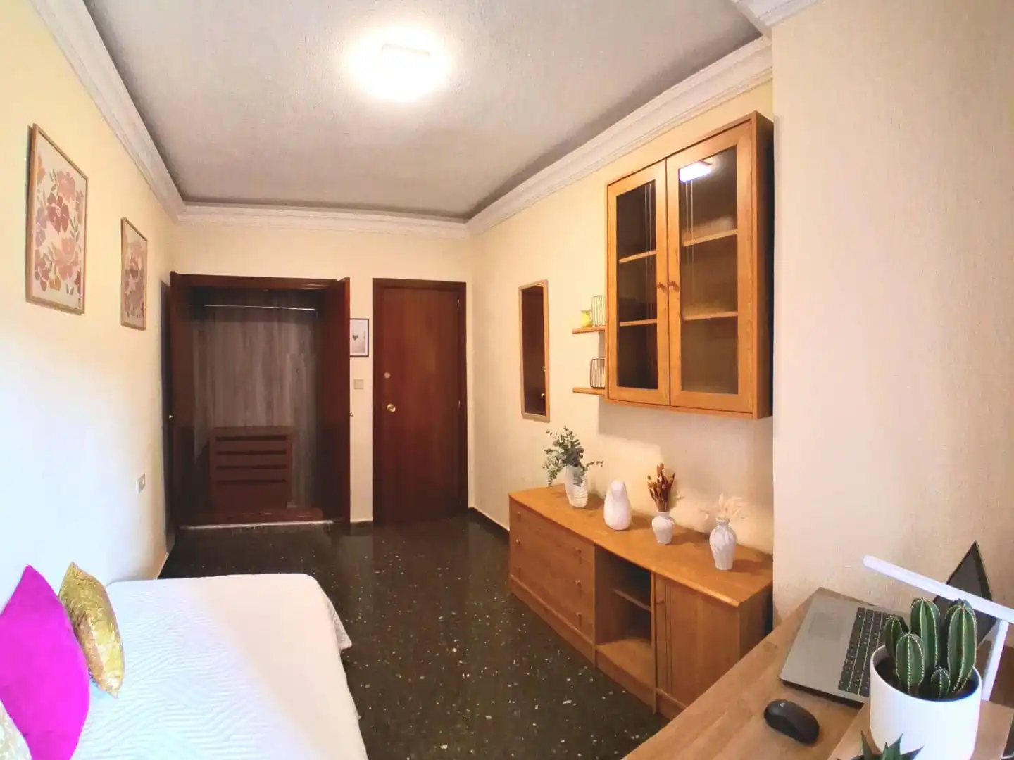 Habitación en Calle Nuestra Señora de Araceli, 1, Estación Habitación de Piso para compartir en Albacete con Aire acondicionado, Calefacción y Terraza