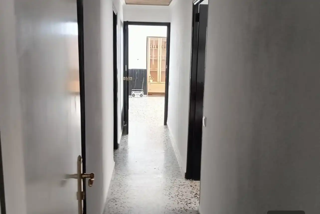 Piso de alquiler en Tous con Jardín privado, Terraza y Amueblado