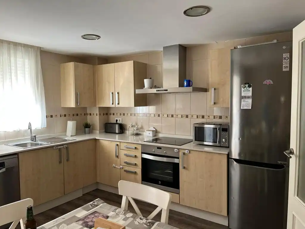 Flat for rent in Calle de José María Pereda, 1, Las Lomas - Las Yucas Kitchen of Flat for rent in Águilas with Air Conditioner, Swimming Pool and Balcony