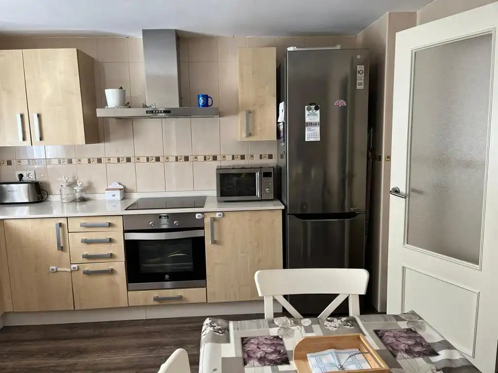 Flat for rent in Calle de José María Pereda, 1, Las Lomas - Las Yucas Kitchen of Flat for rent in Águilas with Air Conditioner, Swimming Pool and Balcony