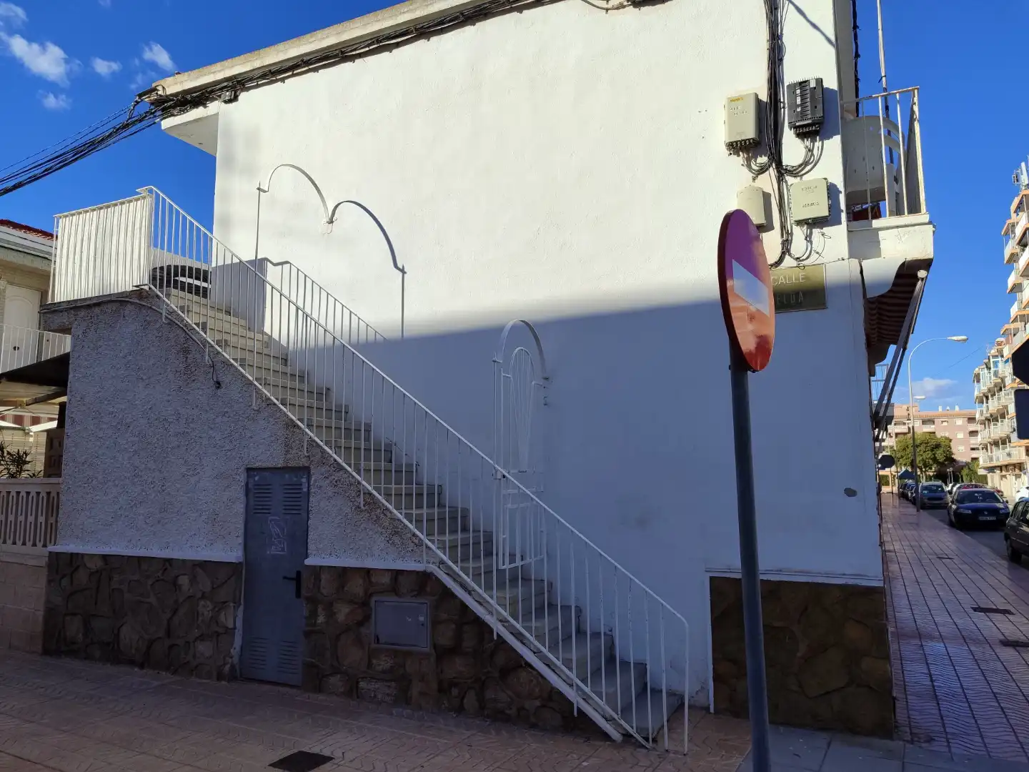 Apartamento de alquiler en Calle Alcoy, 13, Playa Tamarit - Playa Lissa Vista exterior de Apartamento de alquiler en Santa Pola con Aire acondicionado, Parquet y Trastero