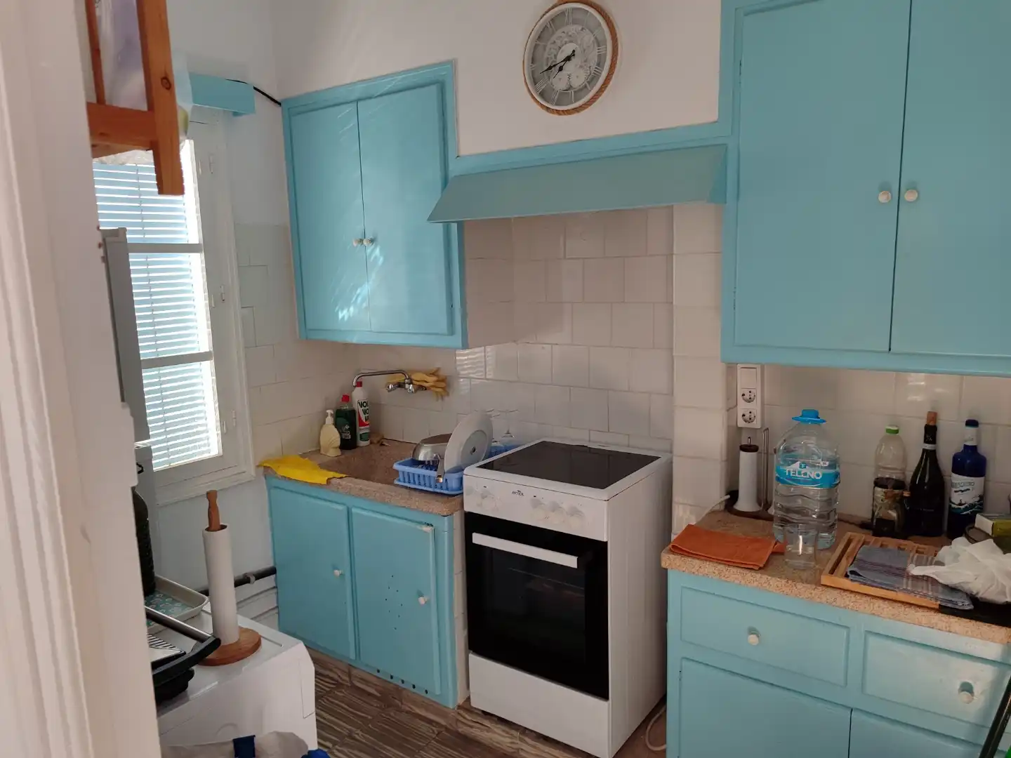 Apartamento de alquiler en Calle Alcoy, 13, Playa Tamarit - Playa Lissa Cocina de Apartamento de alquiler en Santa Pola con Aire acondicionado, Parquet y Trastero
