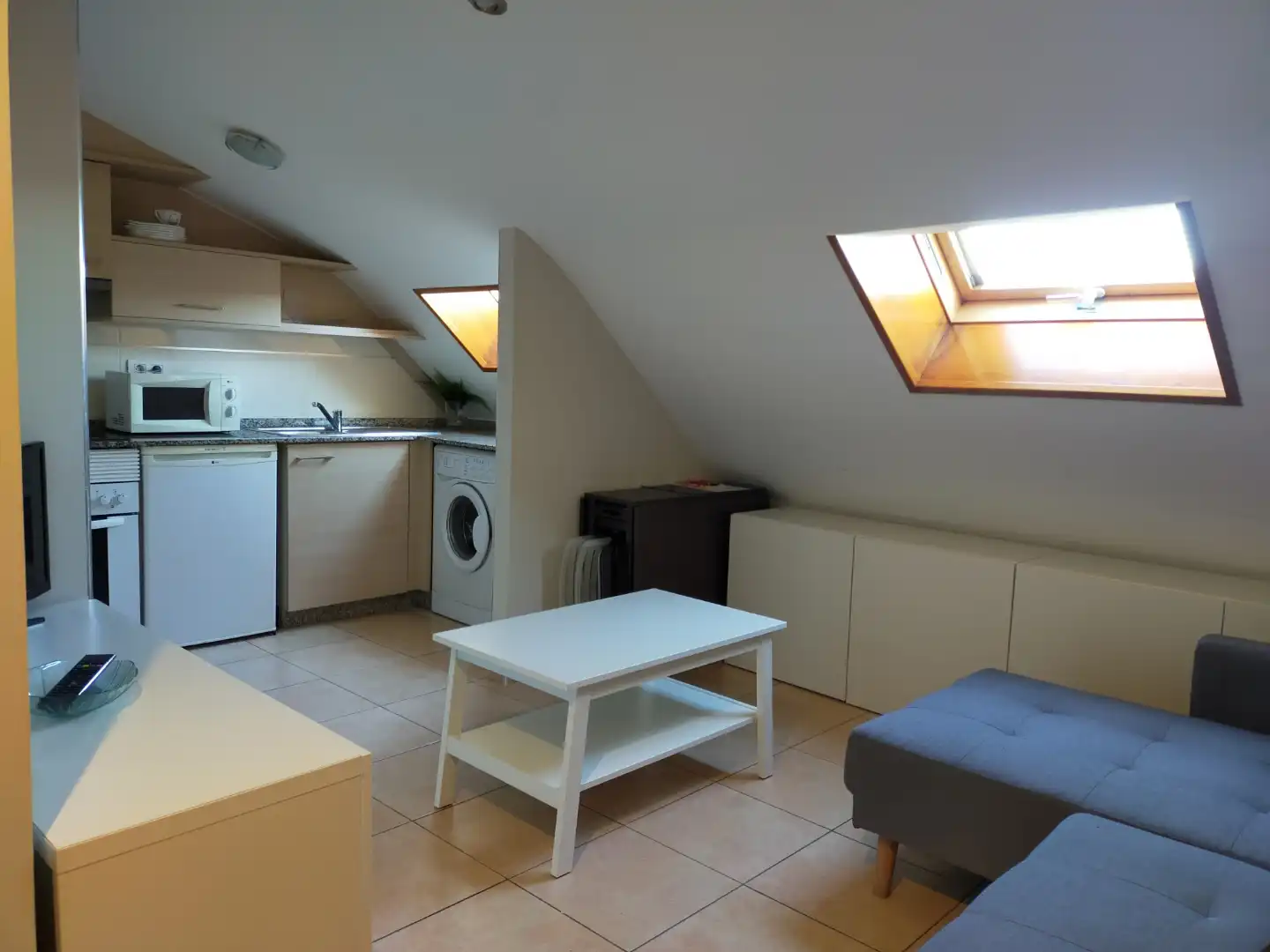 Cocina de Piso de alquiler en Vilagarcía de Arousa con Calefacción, Amueblado y Horno
