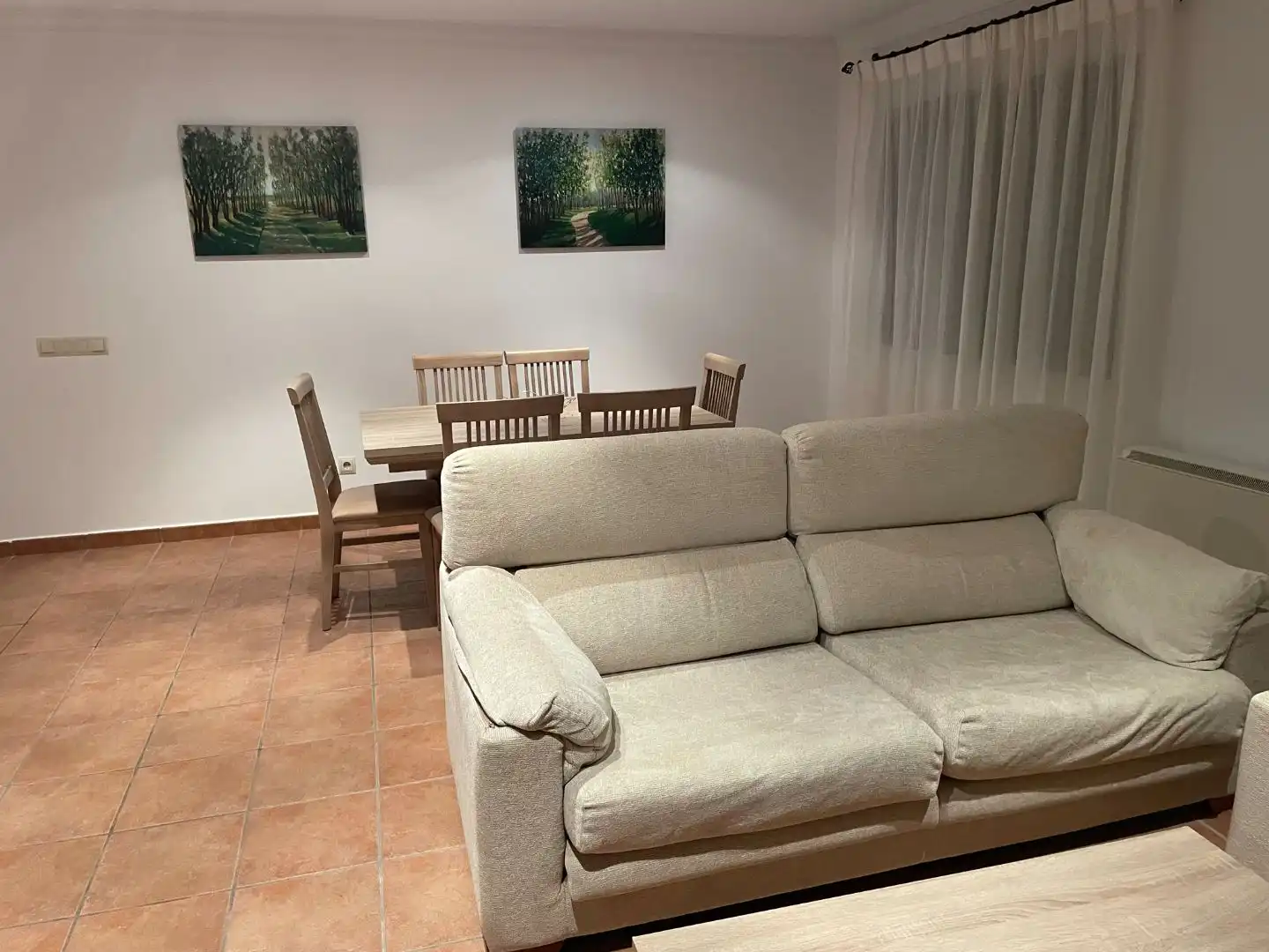 Flat for rent in Carrer Senija, 6, Benissa pueblo Living room of Flat for rent in Benissa with Heating, Furnished and Community parking
