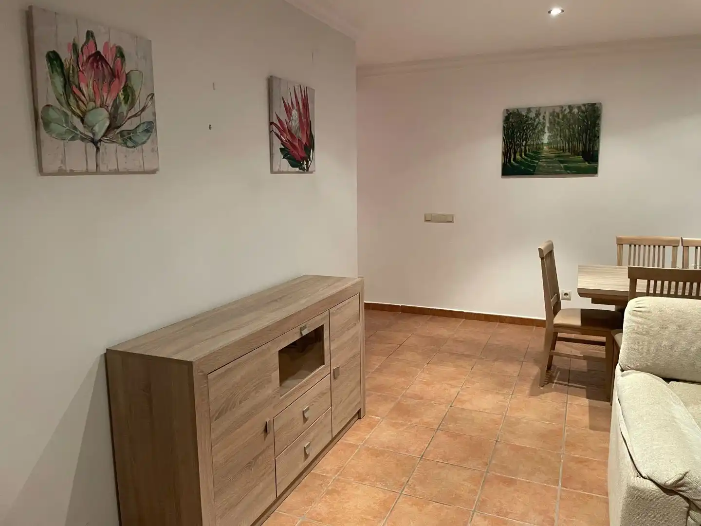 Flat for rent in Carrer Senija, 6, Benissa pueblo Dining room of Flat for rent in Benissa with Heating, Furnished and Community parking