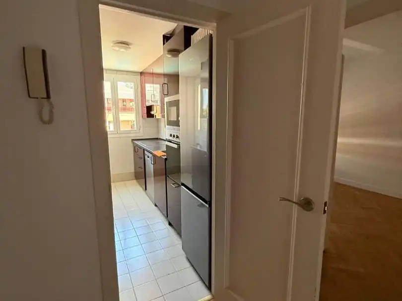 Piso de alquiler en Calle Sánchez Díaz, 6, Quintana Cocina de Piso de alquiler en Madrid con Aire acondicionado, Calefacción y Terraza
