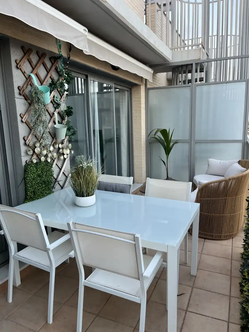Apartments for rent in Carrer Valencia, 37, Chilches / Xilxes Terrace of Apartments for rent in Chilches / Xilxes with Air Conditioner, Private garden and Terrace