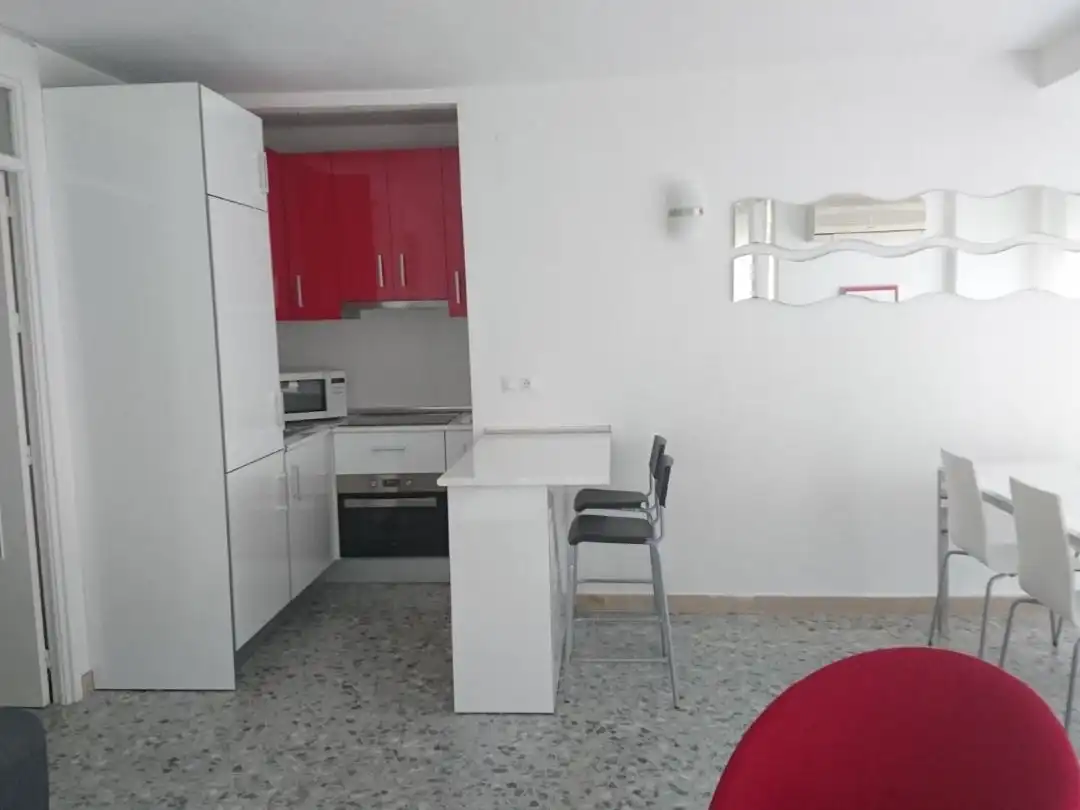 Piso de alquiler en Calle Granada, 46, Centro Histórico Cocina de Piso de alquiler en Málaga Capital con Aire acondicionado y Balcón