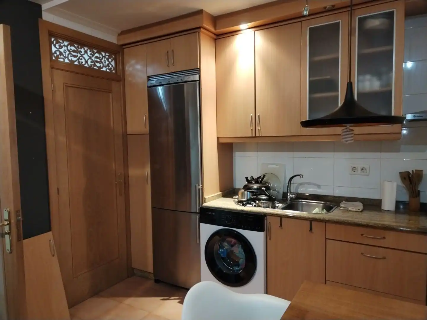 Flat for rent in Rúa Cardenal Cisneros, 8, Casco Viejo Kitchen of Flat for rent in Ourense Capital with Heating, Furnished and Video intercom