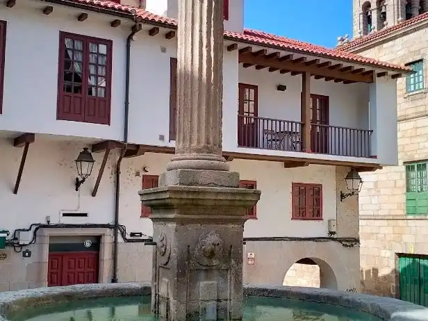 Flat for rent in Rúa Cardenal Cisneros, 8, Casco Viejo Exterior view of Flat for rent in Ourense Capital with Heating, Furnished and Video intercom