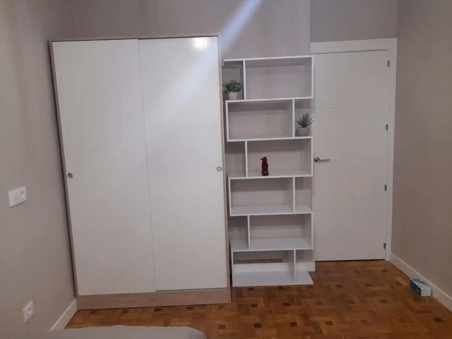 Flat for rent in Calle Capitán Gaona, 2, San Millán - Ayuntamiento Bedroom of Flat for rent in Logroño with Heating, Parquet flooring and Terrace