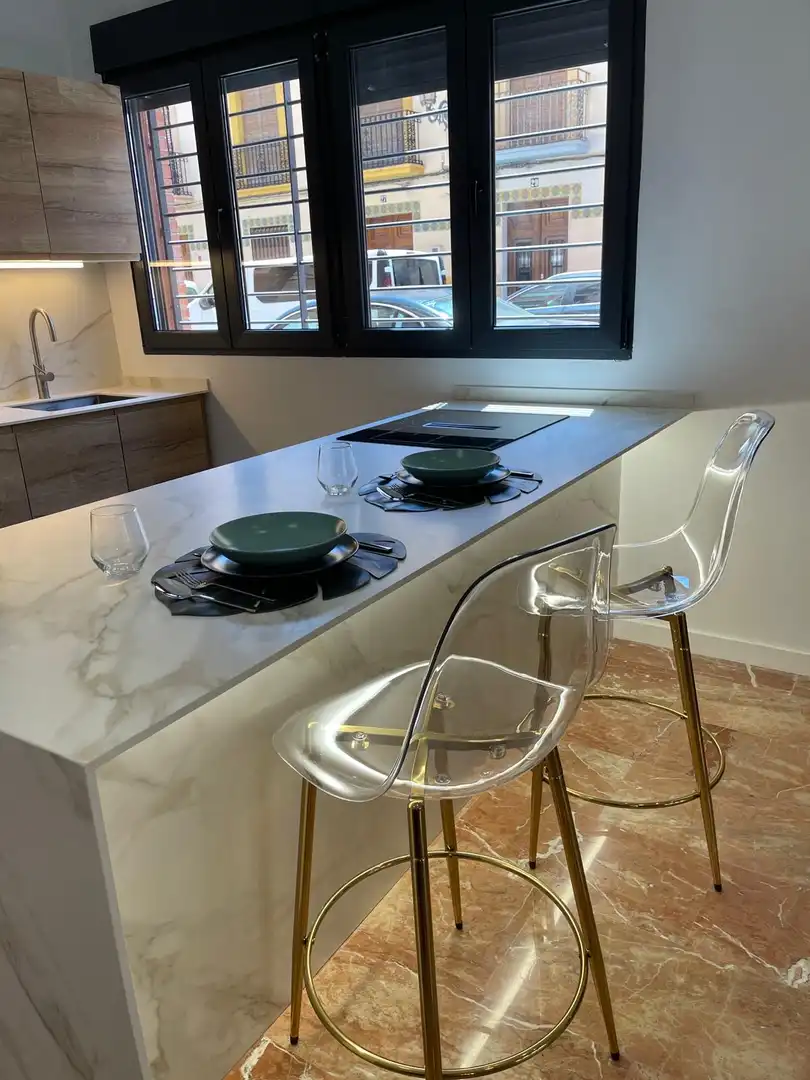 Piso de alquiler en Carrer de Maria Auxiliadora, 21, Torrefiel Cocina de Piso de alquiler en Valencia Capital con Aire acondicionado