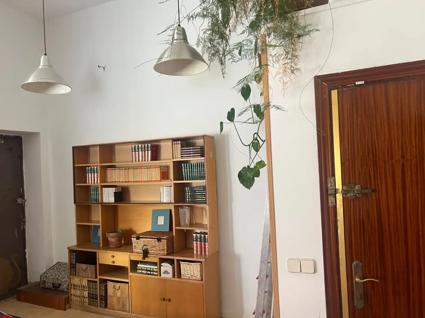 Sala de estar de Loft de alquiler en  Madrid Capital