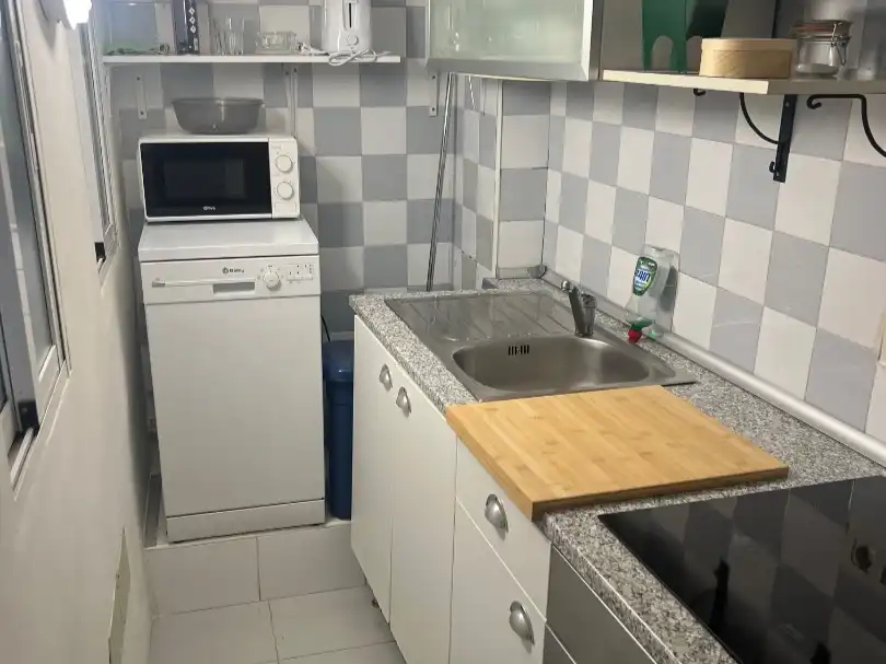 Cocina de Loft de alquiler en  Madrid Capital