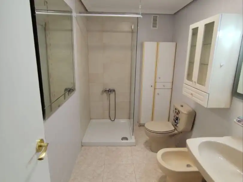 Flat for rent in Paseo de la Constitución, 12, San Millán - Ayuntamiento Bathroom of Flat for rent in Logroño with Heating, Furnished and Balcony