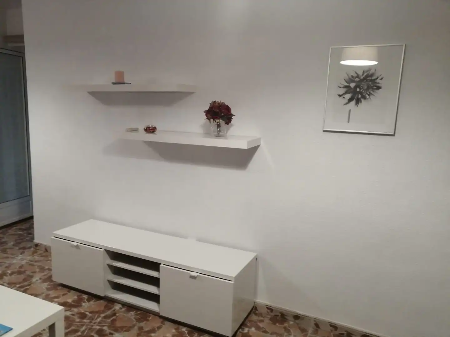 Piso de alquiler en Paseo Duques de Lugo, 8, El Ranero Sala de estar de Piso de alquiler en Murcia con Aire acondicionado, Jardín privado y Trastero