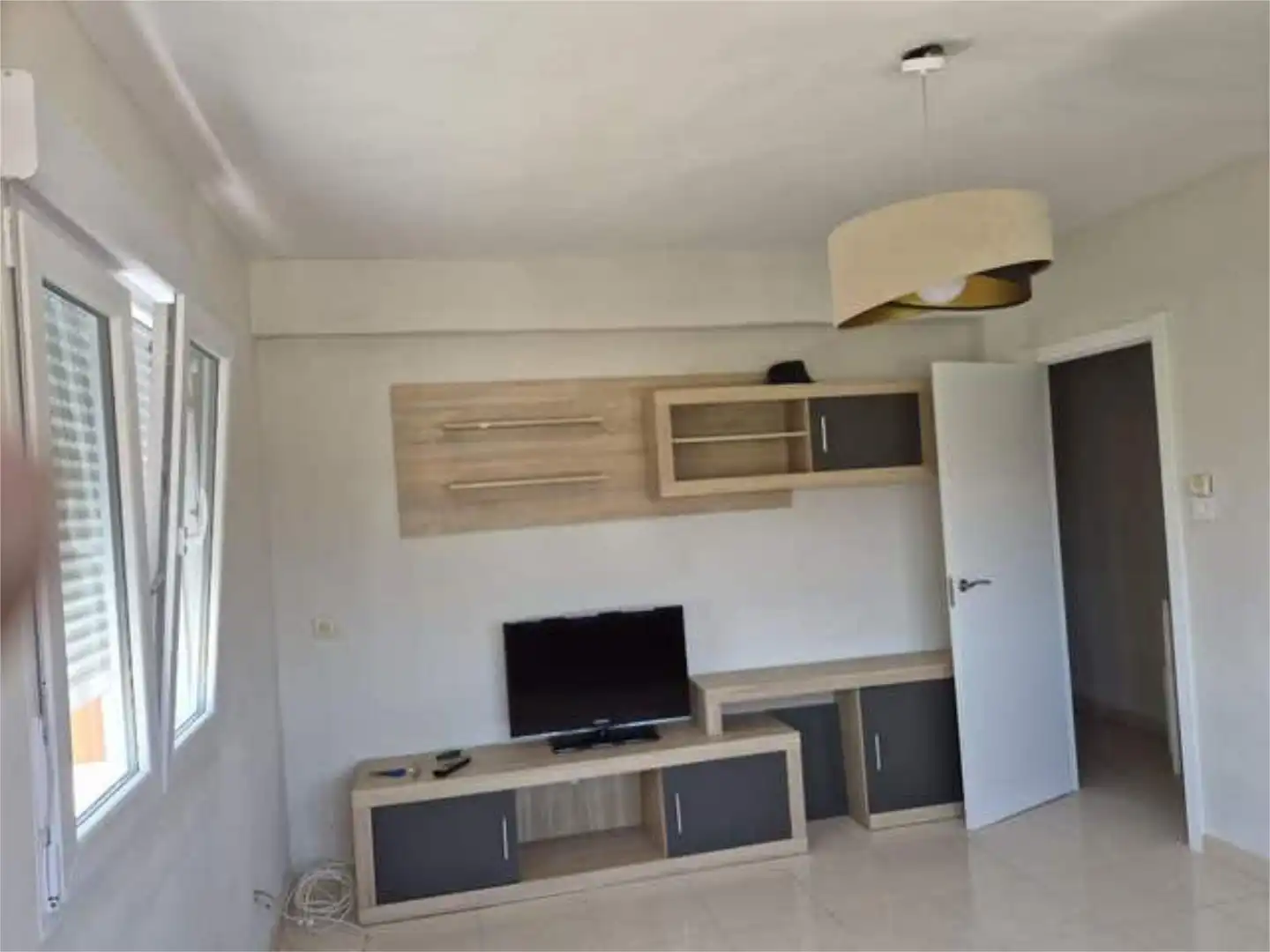Living room of Flat for rent in Huércanos  with Heating, Terrace and Furnished