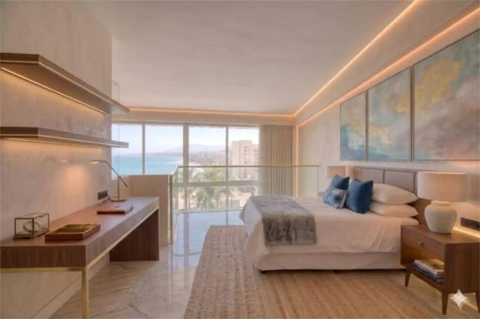 Loft zum Verkauf in Fuengirola Schlafzimmer von Loft zum Verkauf in Fuengirola mit Terrasse und Schwimmbad