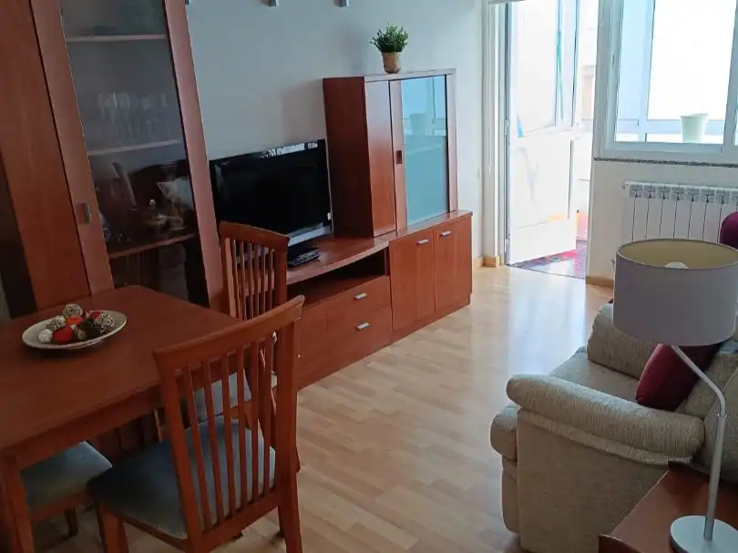 Pis de lloguer a Rúa San Roque, 53, San Roque - As Fontiñas Sala d'estar de Pis de lloguer en Lugo amb Calefacció, Parquet i Traster