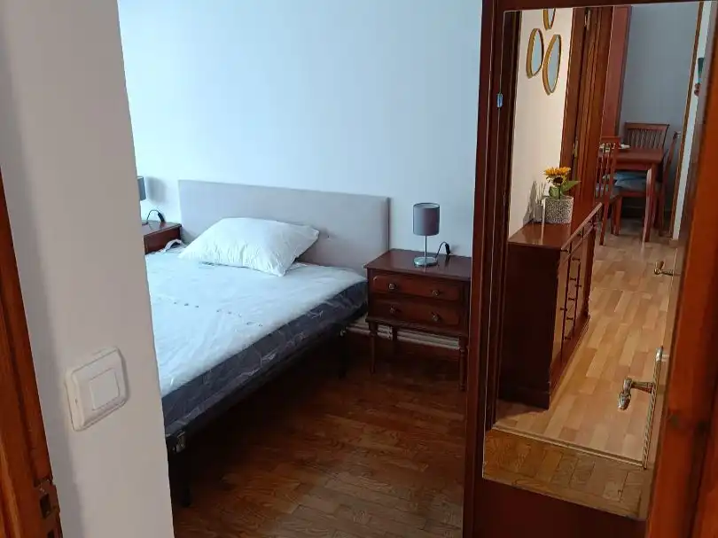 Pis de lloguer a Rúa San Roque, 53, San Roque - As Fontiñas Dormitori de Pis de lloguer en Lugo amb Calefacció, Parquet i Traster