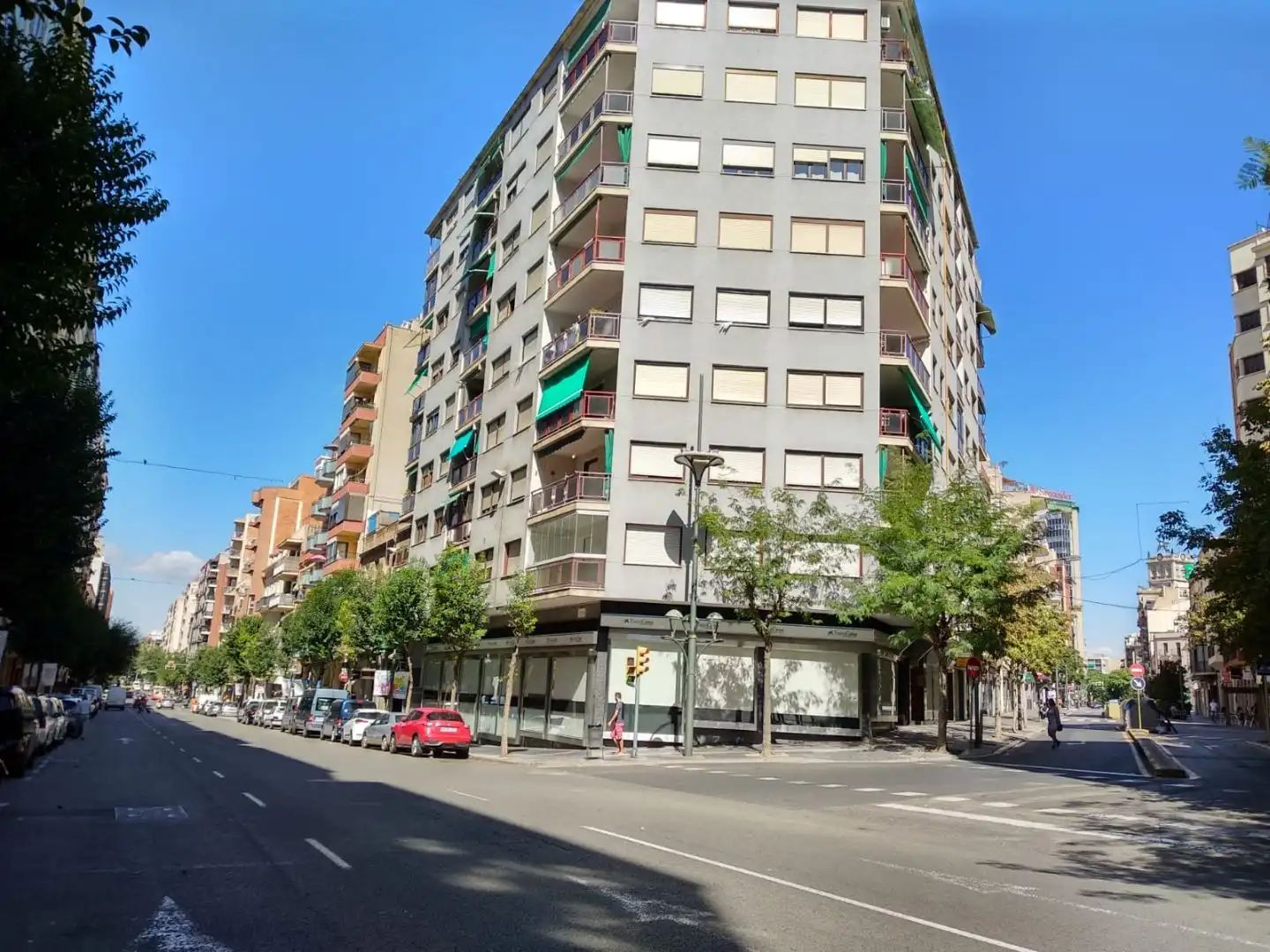 Pis de lloguer a Carrer de Cristòfor Colom, 33, Eixample Vista exterior de Pis de lloguer en Tarragona Capital amb Aire condicionat i Balcó