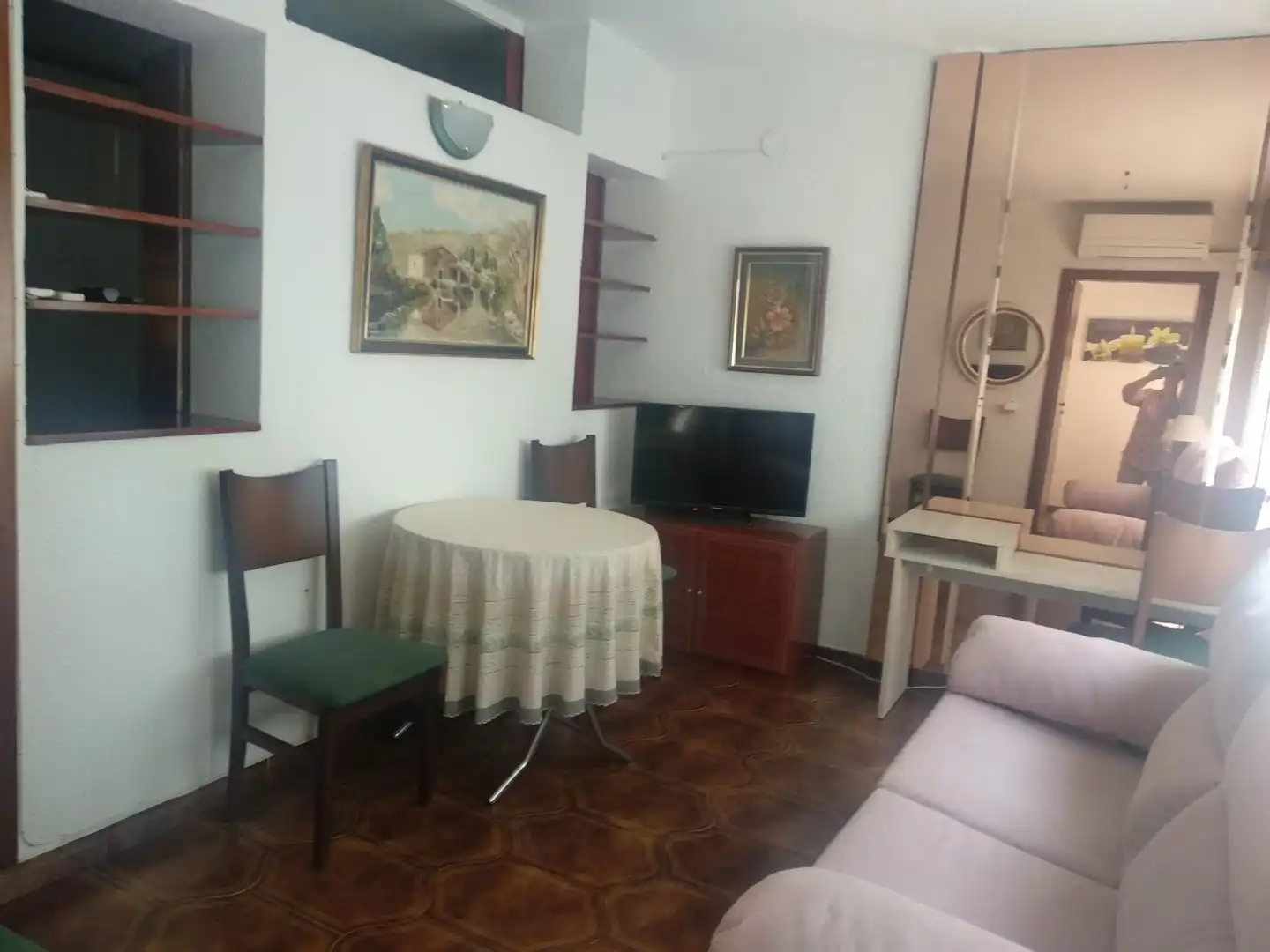 Pis de lloguer a Carrer de Cristòfor Colom, 33, Eixample Sala d'estar de Pis de lloguer en Tarragona Capital amb Aire condicionat i Balcó