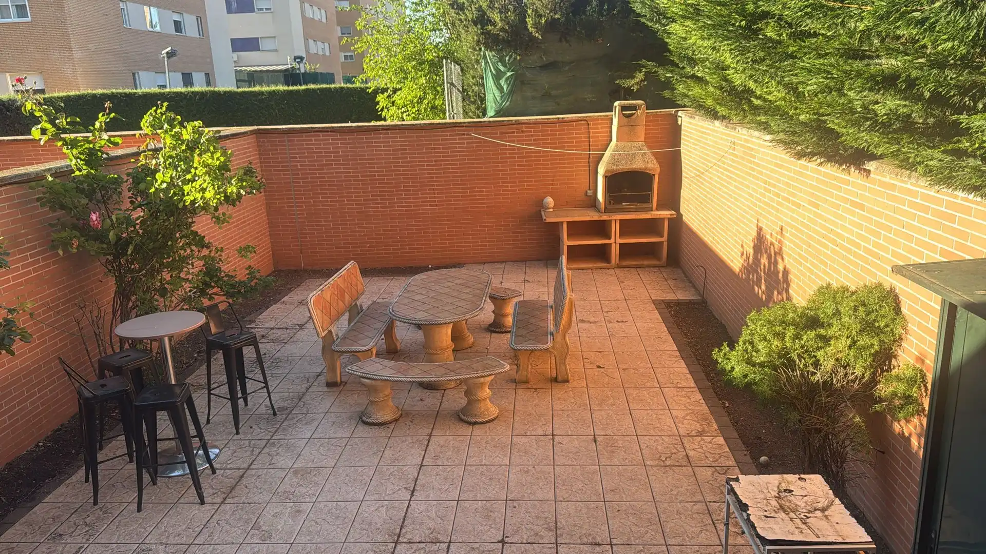 Wohnung zum Verkauf in Calle Camino Sancho Rey, 20, Santa María - Pio XII Terrasse von Wohnung zum Verkauf in Ciudad Real mit Klimaanlage, Heizung und Privatgarten