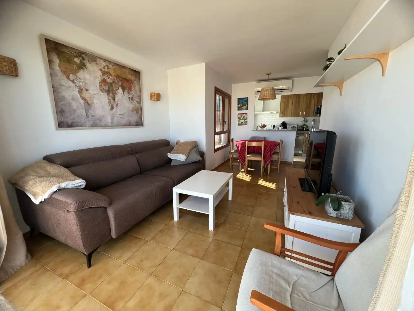 Sala d'estar de Pis en venda en Calvià amb Aire condicionat, Calefacció i Terrassa