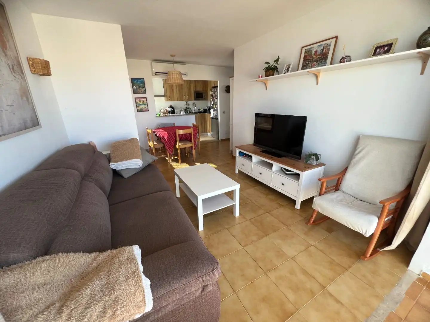 Sala d'estar de Pis en venda en Calvià amb Aire condicionat, Calefacció i Terrassa