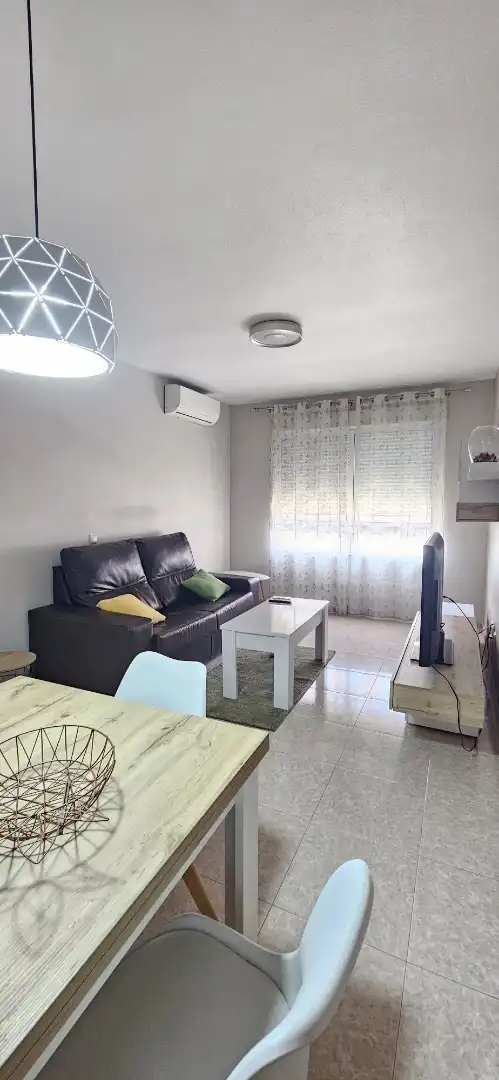 Pis de lloguer a Avenida del Palmar, 42, San Pio X Sala d'estar de Pis de lloguer en Murcia amb Aire condicionat, Calefacció i Moblat