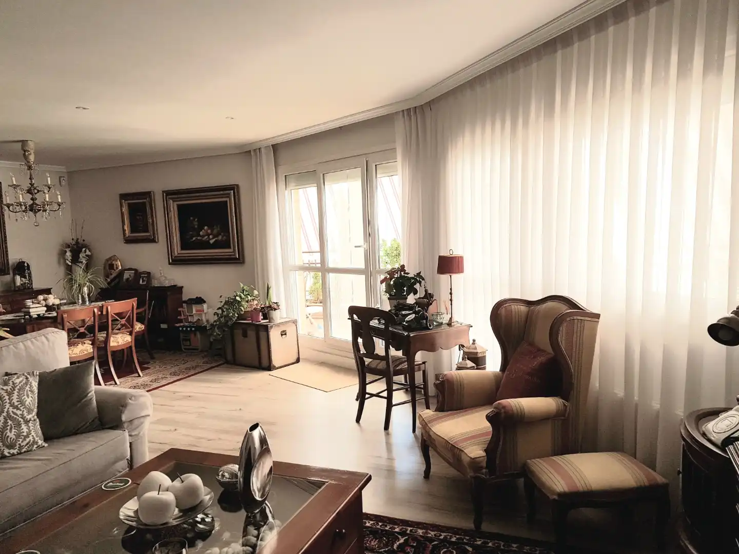 Dachboden zum Verkauf in Calle Presidente José María Aznar, 33, Perlita Wohnzimmer von Dachboden zum Verkauf in Arganda del Rey mit Heizung, Parkett und Terrasse