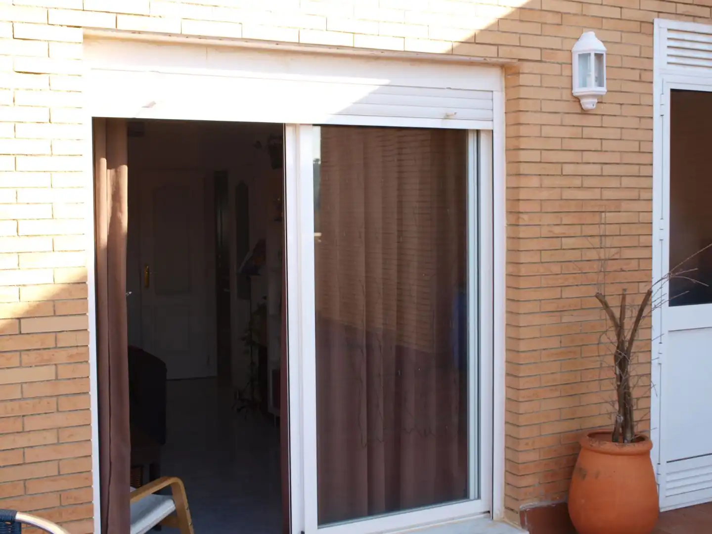 Terrasse von Dachboden zur Miete in Camas mit Klimaanlage, Heizung und Privatgarten