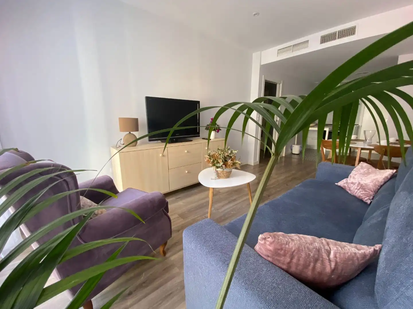 Sala d'estar de Pis de lloguer en Córdoba amb Aire condicionat, Calefacció i Parquet