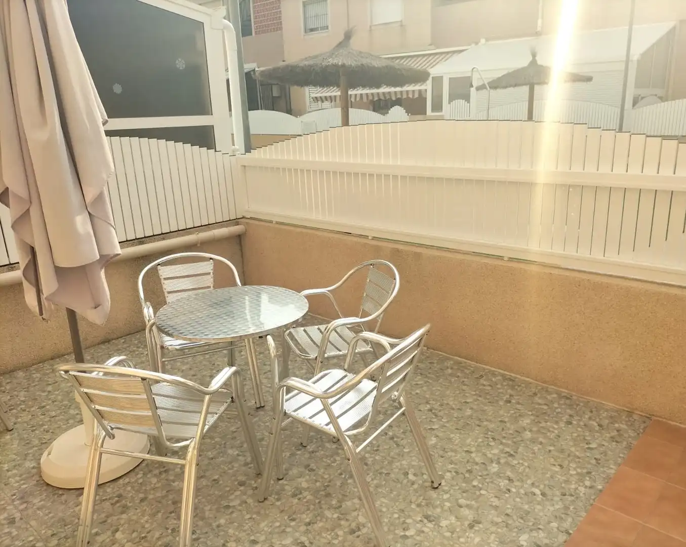 Planta baja de alquiler en Calle Alcalá de Henares, 151, Santiago de la Ribera Terraza de Planta baja de alquiler en San Javier con Aire acondicionado, Calefacción y Jardín privado