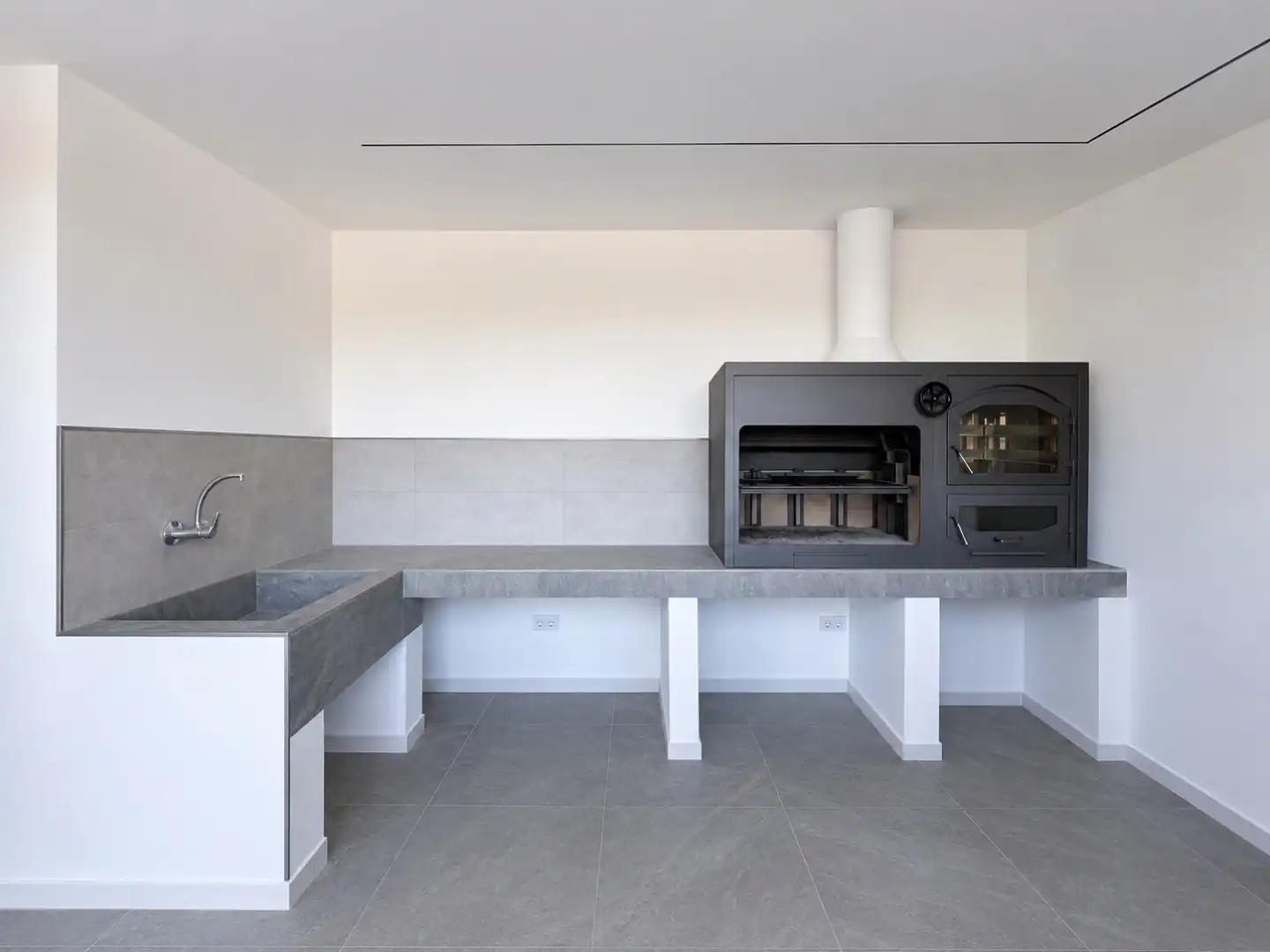 Piso en venta en Lugar Morti Alto, 28, Totana Cocina de Piso en venta en Totana con Aire acondicionado, Calefacción y Jardín privado