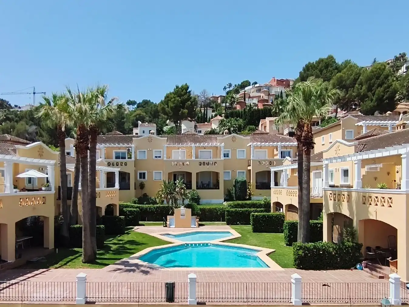 Flat for rent in Avenida de la Marina Alta, 6, Pedreguer Exterior view of Flat for rent in Pedreguer with Air Conditioner, Private garden and Terrace