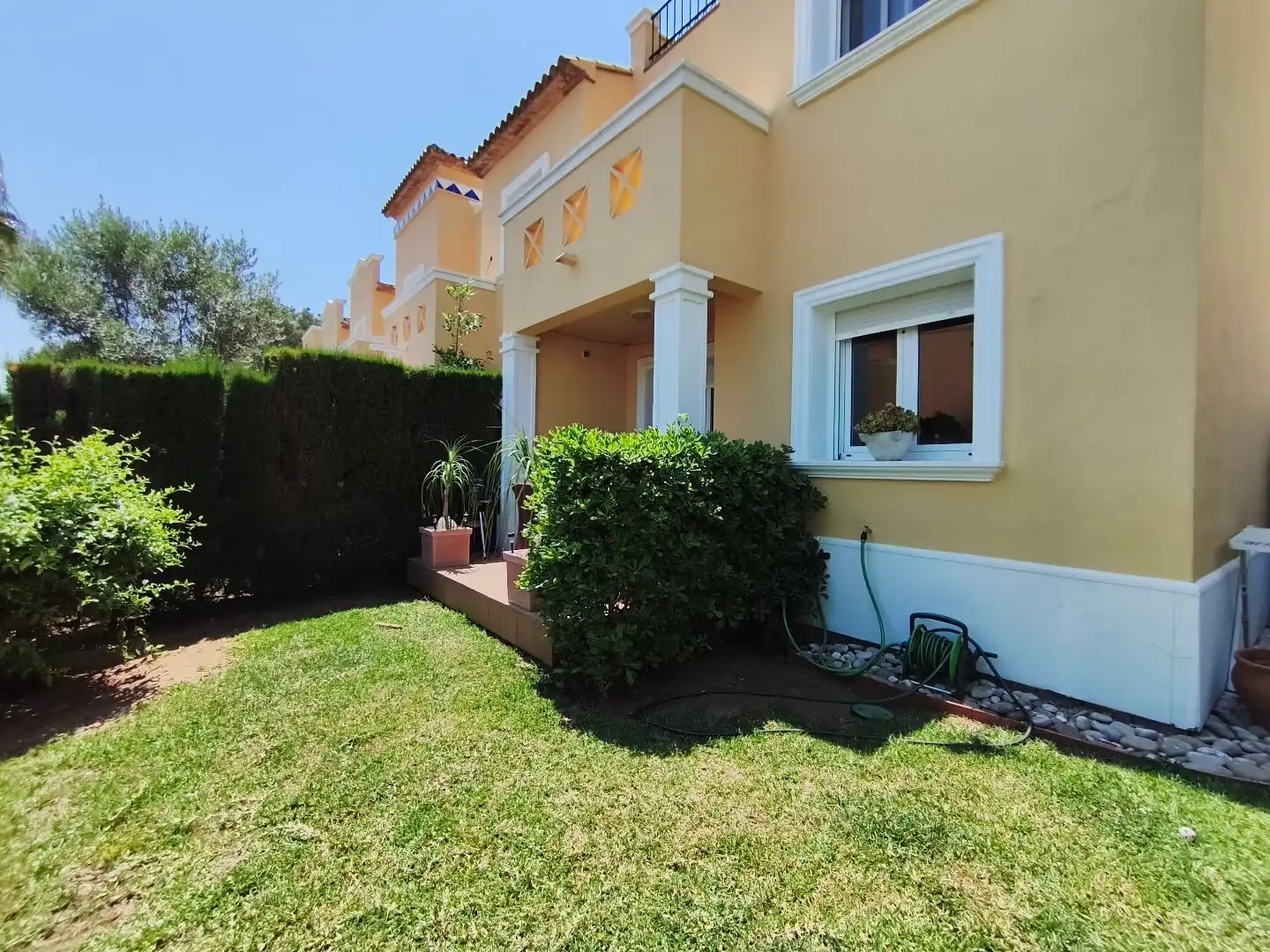 Flat for rent in Avenida de la Marina Alta, 6, Pedreguer Garden of Flat for rent in Pedreguer with Air Conditioner, Private garden and Terrace