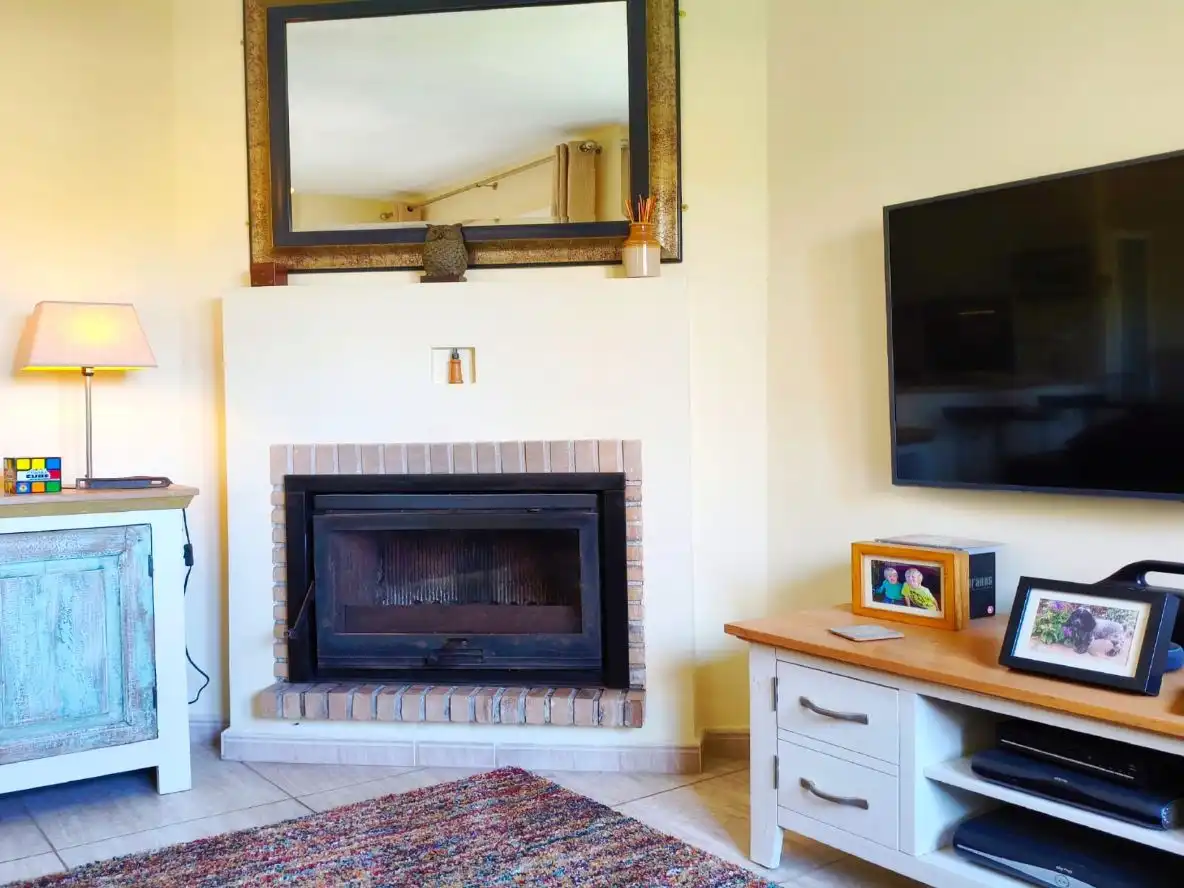 Flat for rent in Avenida de la Marina Alta, 6, Pedreguer Living room of Flat for rent in Pedreguer with Air Conditioner, Private garden and Terrace