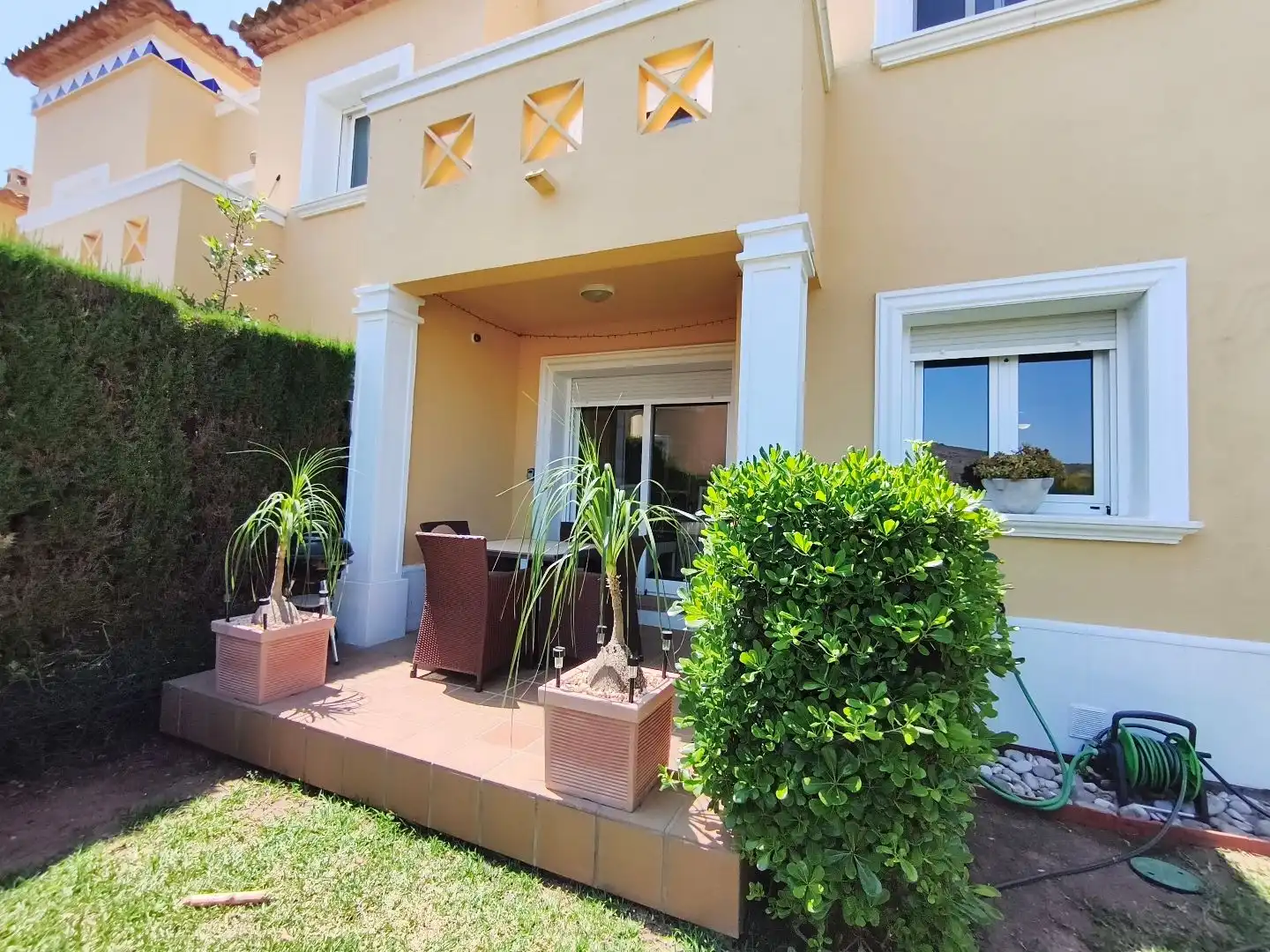 Flat for rent in Avenida de la Marina Alta, 6, Pedreguer Garden of Flat for rent in Pedreguer with Air Conditioner, Private garden and Terrace