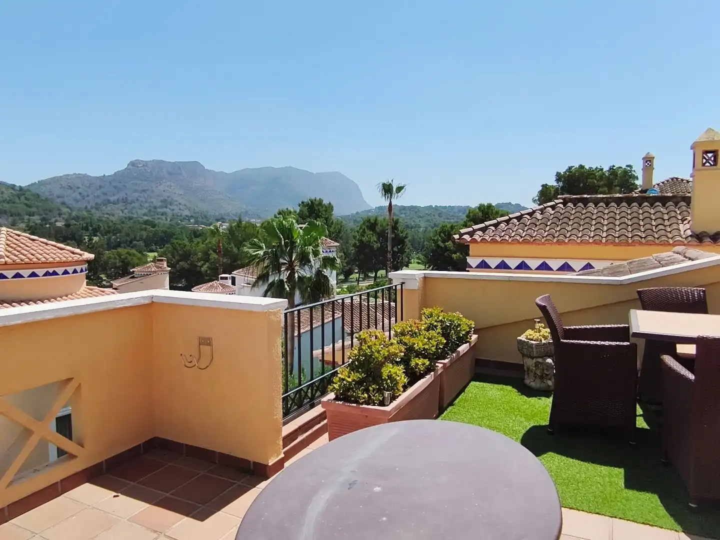 Flat for rent in Avenida de la Marina Alta, 6, Pedreguer Terrace of Flat for rent in Pedreguer with Air Conditioner, Private garden and Terrace