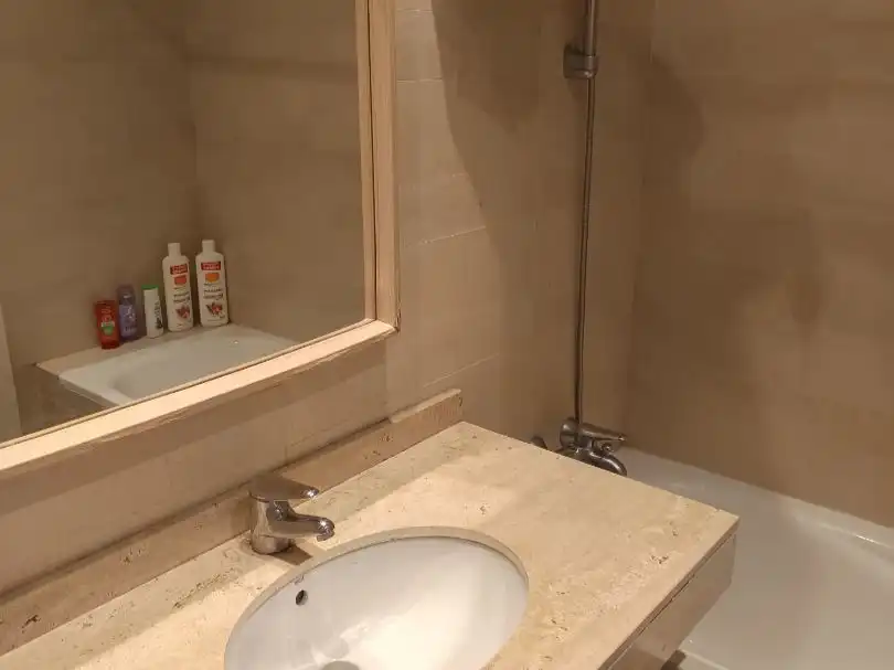 Bathroom of Flat for rent in Cervelló  with Heating, Private garden and Parquet flooring