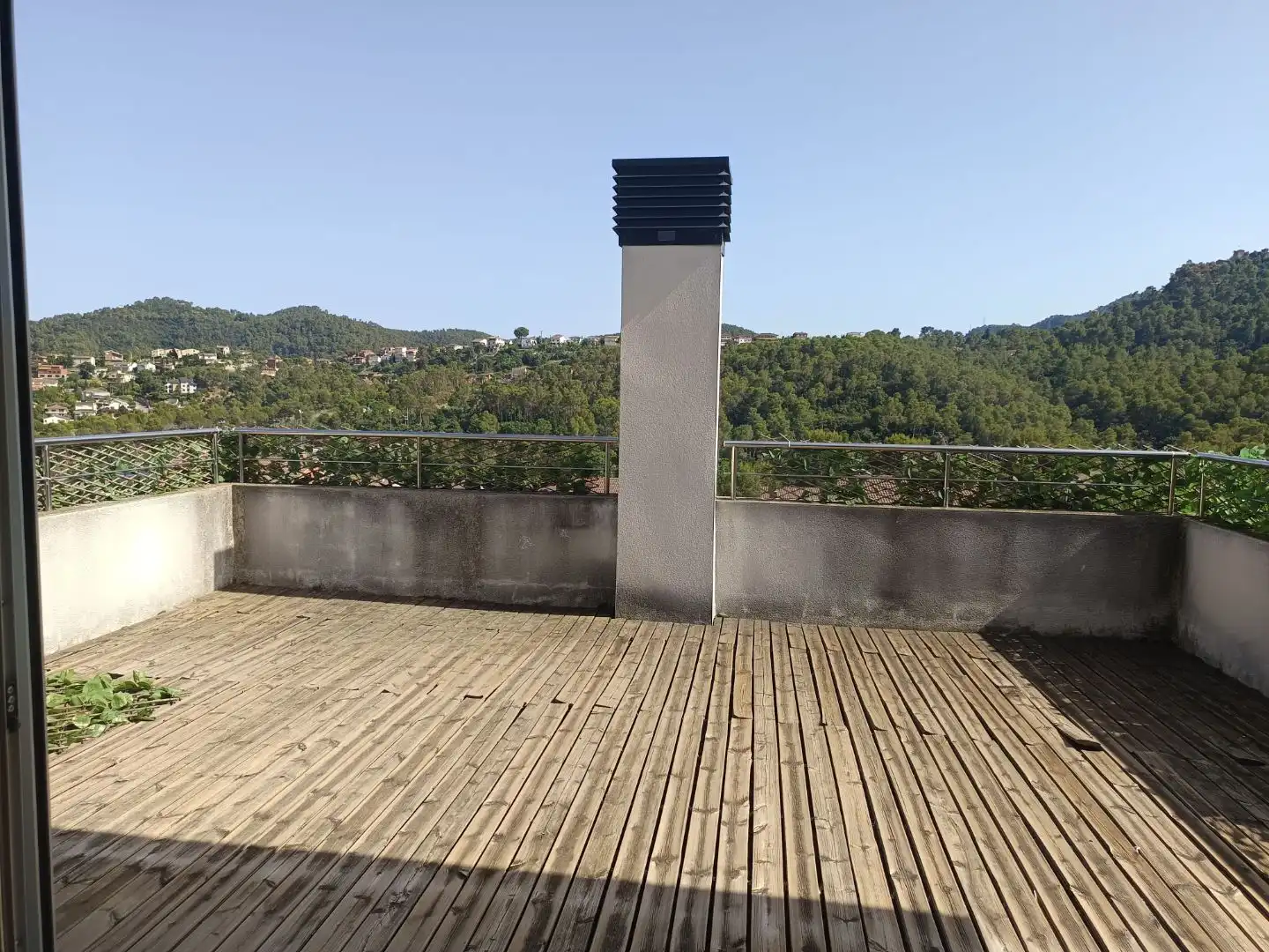 Terrace of Flat for rent in Cervelló  with Heating, Private garden and Parquet flooring
